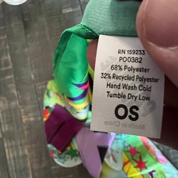 Colorful And Bold Square Parade Scarf 24" x 24" - Picture 2 of 5